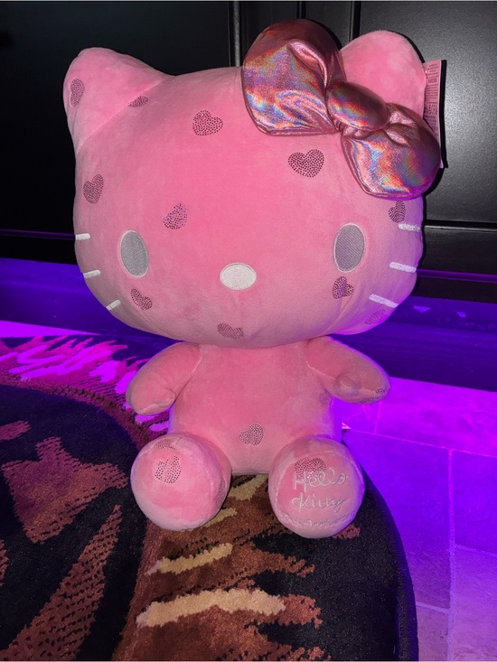 Hello Kitty Other - Hello Kitty Pink Plush with Iridescent Bow